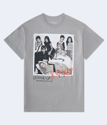 Gossip Girl Oversized Graphic Tee