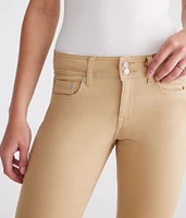 Mid-Rise Flare Uniform Pants
