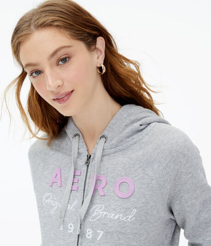 Aero Original Brand Full-Zip Hoodie