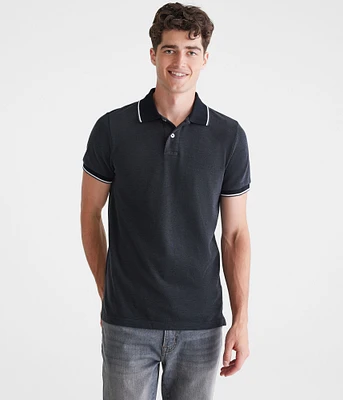 Contrast Tipped Piqué Polo