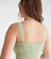 Solid Strapless Fit & Flare Tube Dress