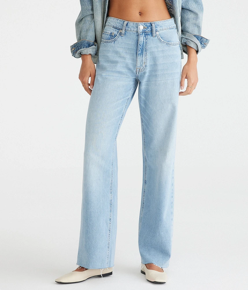 High-Waisted Wide Leg Jean