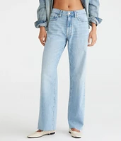 High-Waisted Wide Leg Jean