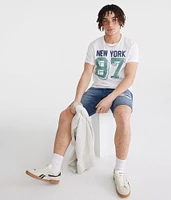 New York 87 Appliqué Graphic Tee