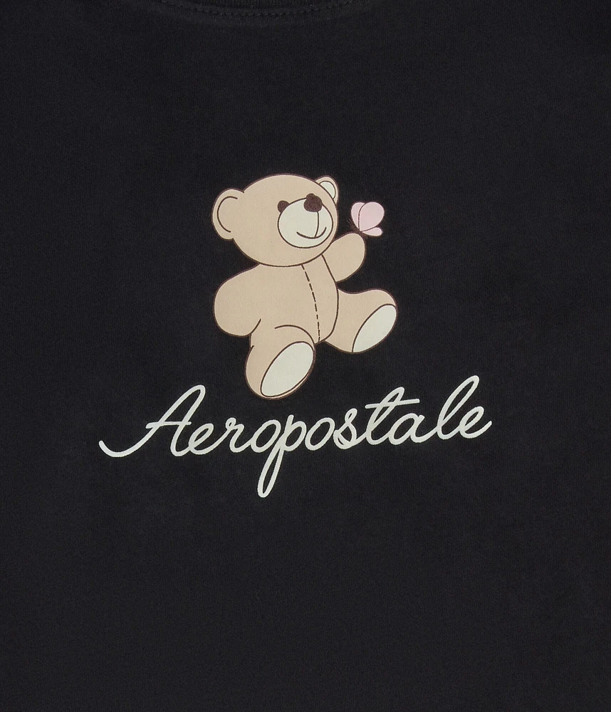 Aeropostale Teddy Bear Graphic Tee
