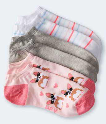 Hey Corgeous Ankle Sock 3-Pack
