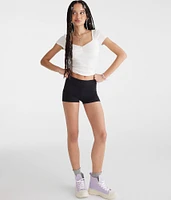 High-Waisted Booty Shorts