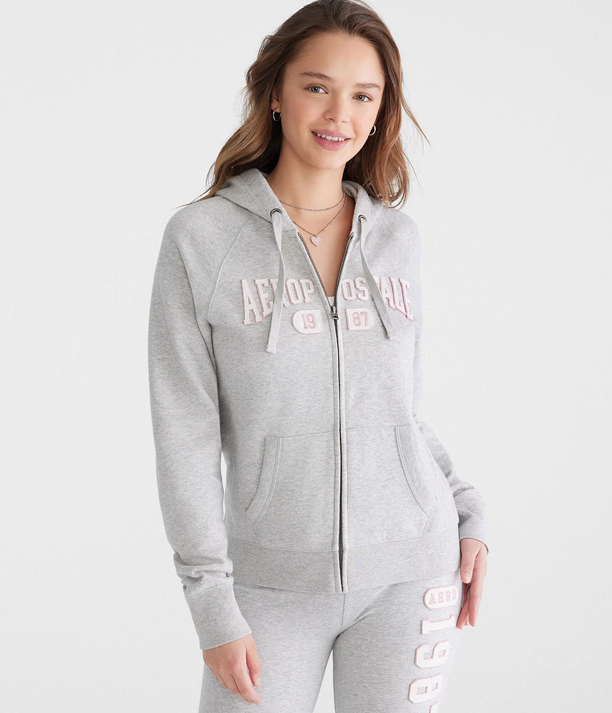 Aeropostale 1987 Full-Zip Hoodie