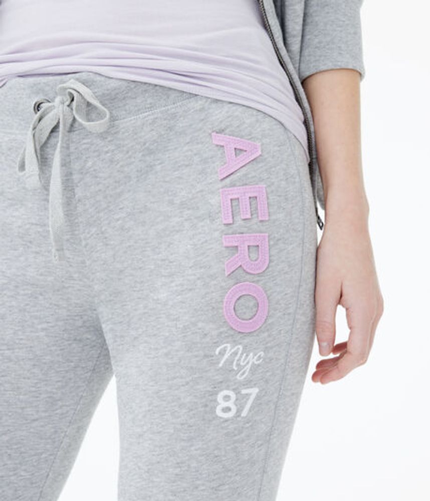 Aeropostale Womens Aero New York Jogger Sweatpants 