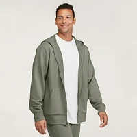 Men's Anytime Full Zip Hoodie - Rugged Green