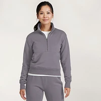 Women's Anytime Quarter Zip - Rugged Purple