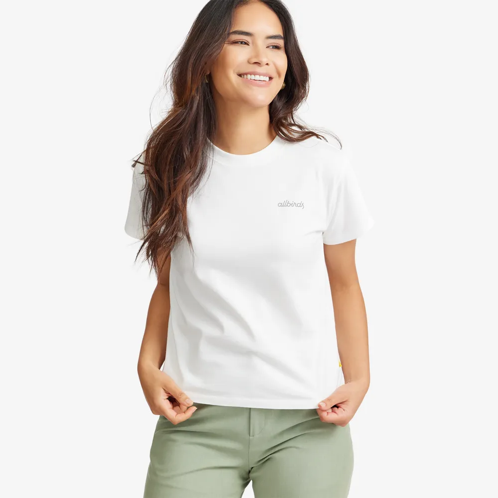 Women's Organic Cotton Tee - Logo