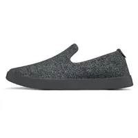 Women's Wool Loungers - Natural Grey (Dark Sole)