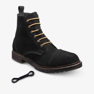 Caen Lace-up Cap-toe Boot