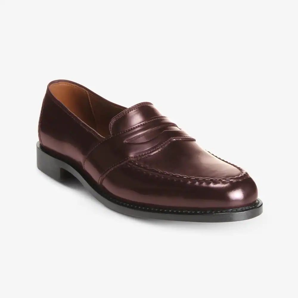 Randolph Shell Cordovan Penny Loafer