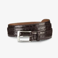 Caiman Crocodile Dress Belt