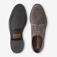 Nomad Suede Plain-Toe Derby