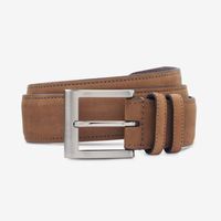 Wide Basic Suede Dress Belt