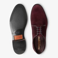 Nomad Suede Plain-Toe Derby