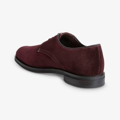 Nomad Suede Plain-Toe Derby