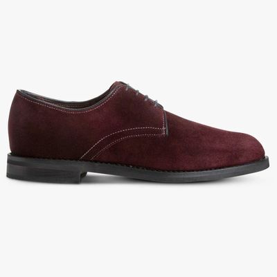 Nomad Suede Plain-toe Derby