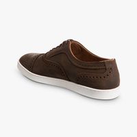 Strand Waxed Suede Oxford Sneaker
