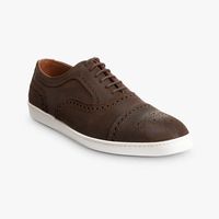 Strand Waxed Suede Oxford Sneaker