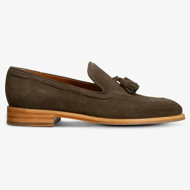 Allen Edmonds Lucca Suede Tassel Loafers Allen Edmonds Lucca Shoes 9 D Men main image 4