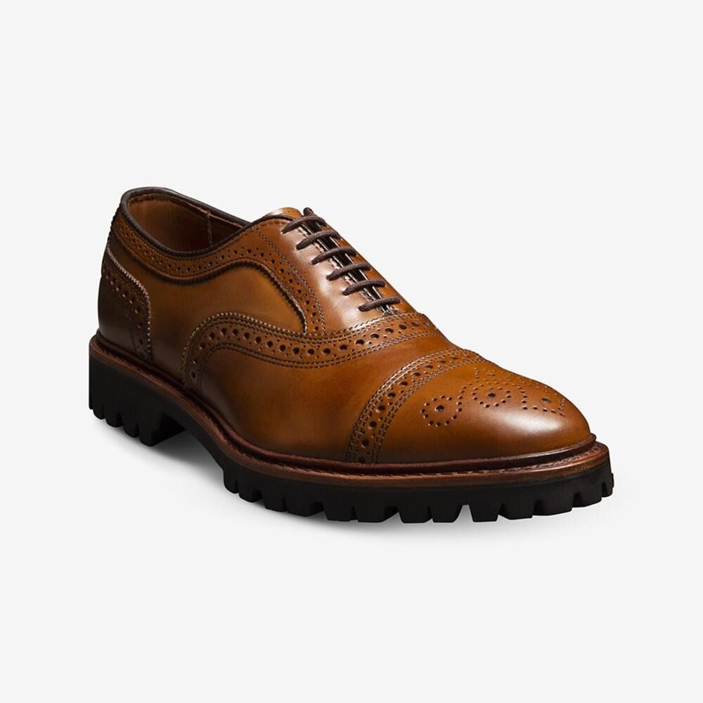 Strand Cap-toe Oxford Dress Shoe with Lug Sole