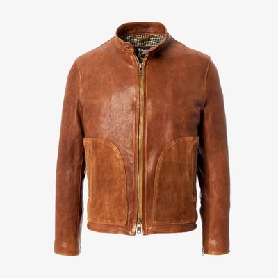 Schott® N.Y.C. Cafe Racer Jacket