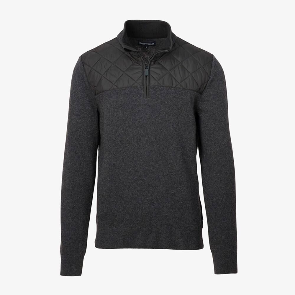 Barbour Diamond Half Zip Sweater