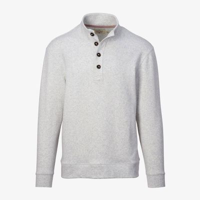 Puremeso Button-up Popover Sweater