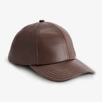 Leather Baseball Cap