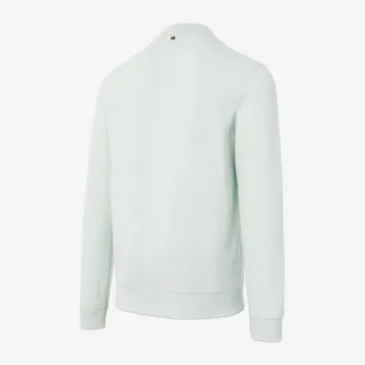 Billy Reid Pique Half-zip Sweater