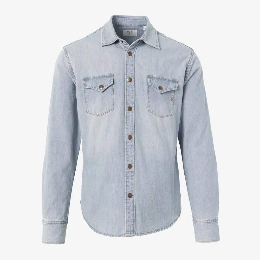 Billy Reid Shoals Denim Shirt