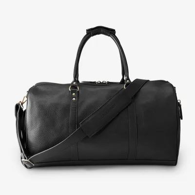 Leather Weekender