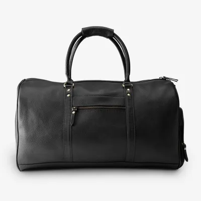 Leather Weekender