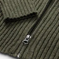 Schott® N.Y.C. Rib-knit Track Jacket