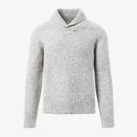 Schott® N.Y.C. Midweight Tri-blend Shawl Collar Sweater