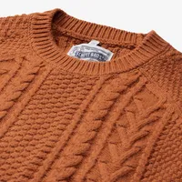 Schott® N.Y.C. Merino Wool Fisherman Sweater