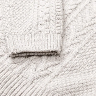 Schott® N.Y.C. Merino Wool Fisherman Sweater