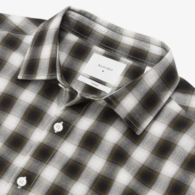 Billy Reid Shadow Plaid Tuscumbia Shirt