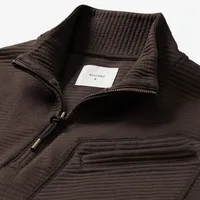 Billy Reid Quilted Half-zip Pullover