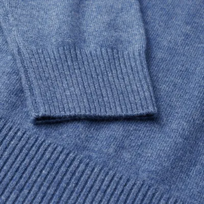 Cashmere Quarter-zip Sweater