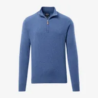 Cashmere Quarter-zip Sweater