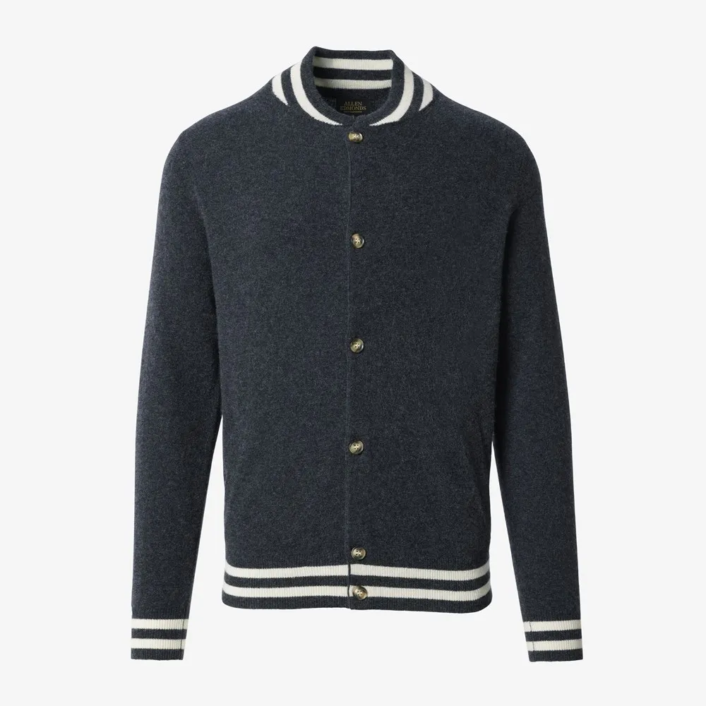 Cashmere Varsity Sweater