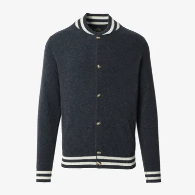 Cashmere Varsity Sweater