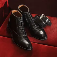 Park Avenue Shell Cordovan Cap-toe Oxford Dress Boot