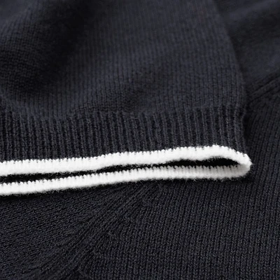 Short Sleeve Knit Polo