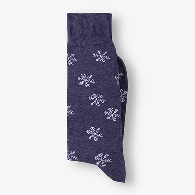 Snowflake Merino Wool Socks